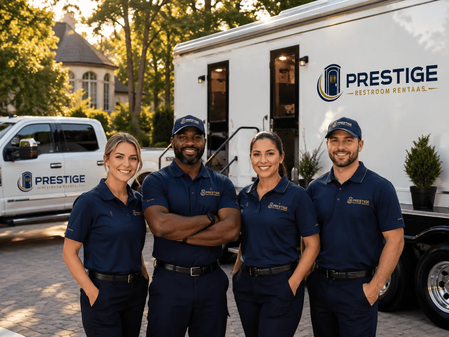 Trusted Luxury Portable Restrooms company in Arcadia, IA